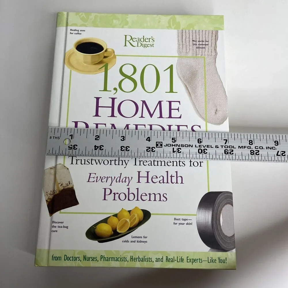 1801 Home Remedies by Reader's Digest Editors 2004‎ Hardcover